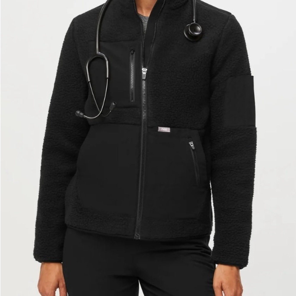Figs Sherpa Jacket